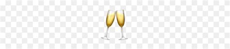 Big Toasting Emoticon Alphabets Champagne Emoji Png Stunning Free