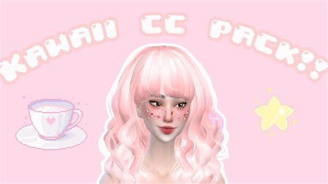 The Sims Cc Finds Kawaii Accessories Youtube Vrogue