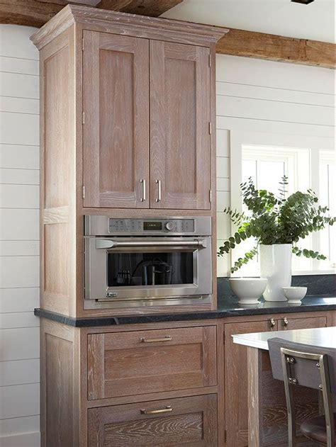 Custom microwave cabinet built with ikea cabinets sektion does not. A Storage-Packed Kitchen Update | Updated kitchen, Kitchen ...