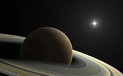 Free Download Hd Wallpaper Saturn Planet Backgrounds Ring Star