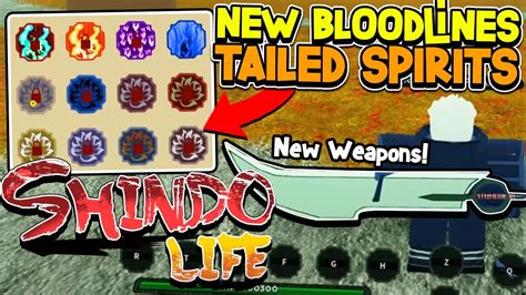 The Return Of Shinobi Life 2 New Bloodlines Tailed Spirits And More