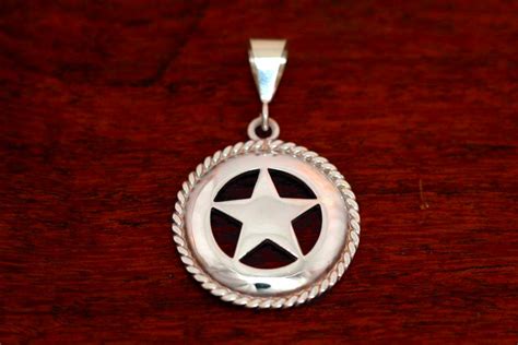 Large Star Pendant With Rope Ambriz Jewelry