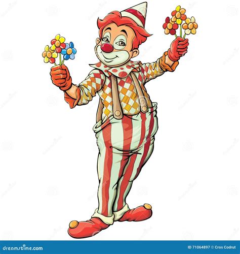 Clown Stock Illustration Illustration Of Holiday Collar 71064897