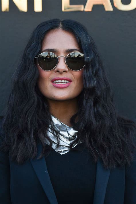 If you have good quality pics of salma hayek, you can add them to forum. SALMA HAYEK at Saint Laurent Show at Paris Fashion Week 09 ...