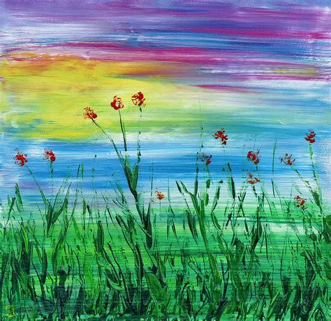Grassland Painting By Erik Tanghe