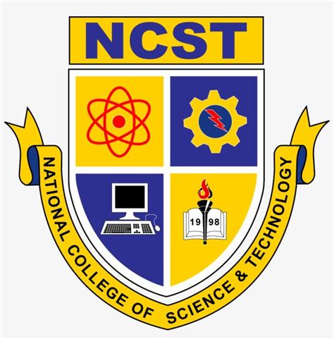 Ncst Logo National College Of Science And Technology Transparent Png