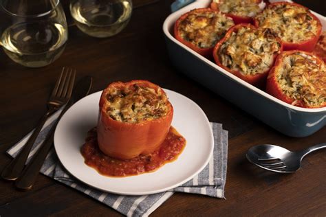 Stuffed Peppers With Turkey And Rice Kentucky Legend