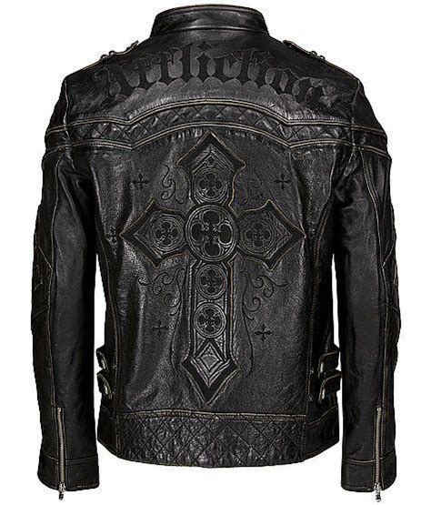 i want this badass affliction clothing leather jacket jackets