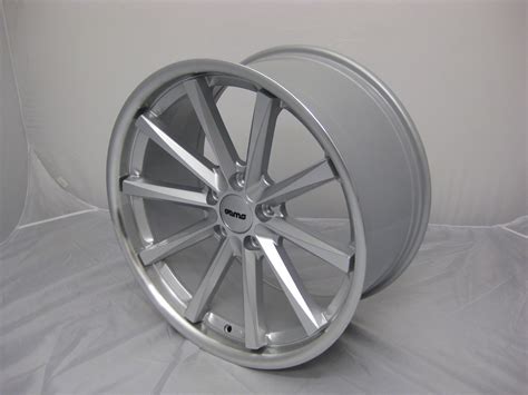 New 19 Oems 110 Concaved Alloys In Silver With Full Polished Face And