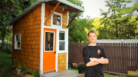 This 13 Year Old Built His Own Tiny House For 1500 And You Can Too