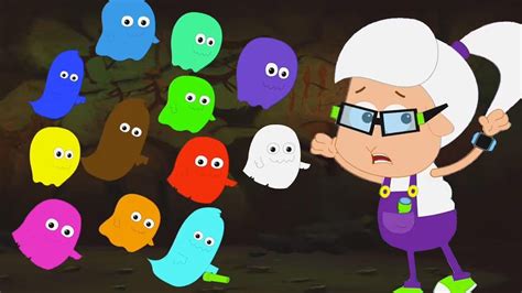 Twelve Little Ghosts More Halloween Cartoon And Baby Songs Youtube