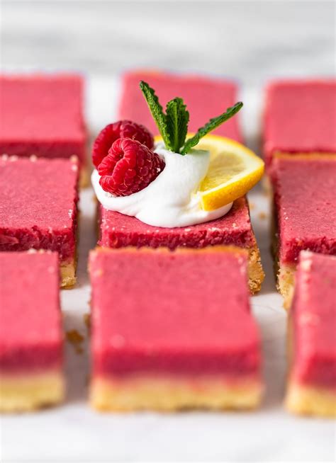 Lemon Raspberry Bars Recipe The Cookie Rookie® Video