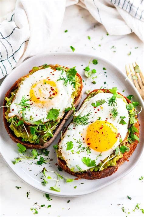 Toasts Au Boudin Clean Eating Snacks Recipe Vegetarian Breakfast Egg Avocado Breakfast