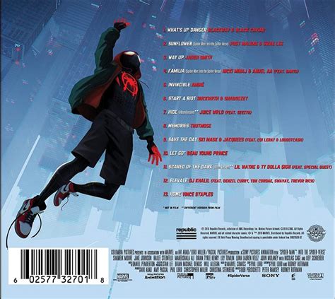 Soundtrack Spider Man Into The Spider Verse