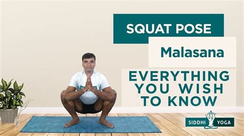 Malasana Squat Or Garland Pose Benefits How To Do Contraindications By Yogi Ritesh