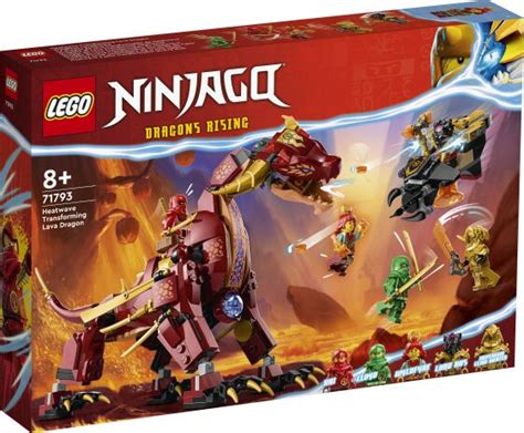 Lego Ninjago Heatwave Transforming Lava Dragon 71793 Moustakas Toys