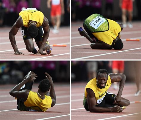 Although he wasn't able to beat his world record in rio, he still took the gold; Usain Bolt was eigenlijk al geblesseerd voor de start van ...