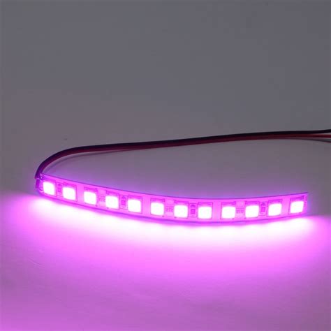 Pink 5050 High Density Pre Wired Led Strip Lighting Micro Miniatures