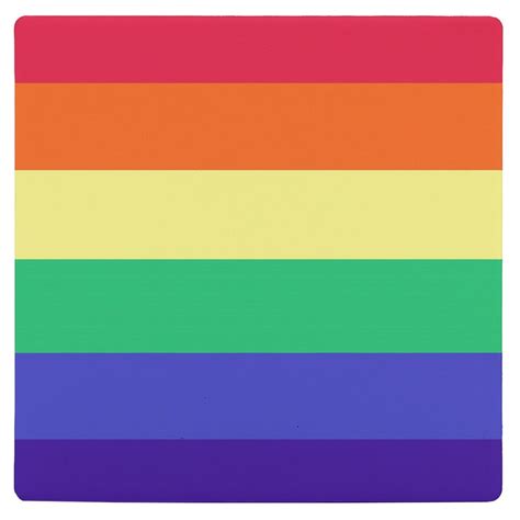 Lgbtq Rainbow Pride 12 Uv Print Square Tile Coaster Etsy