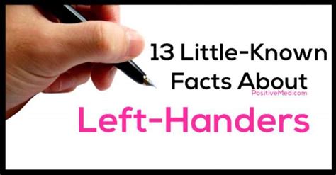 13 Little Known Facts About Left Handers