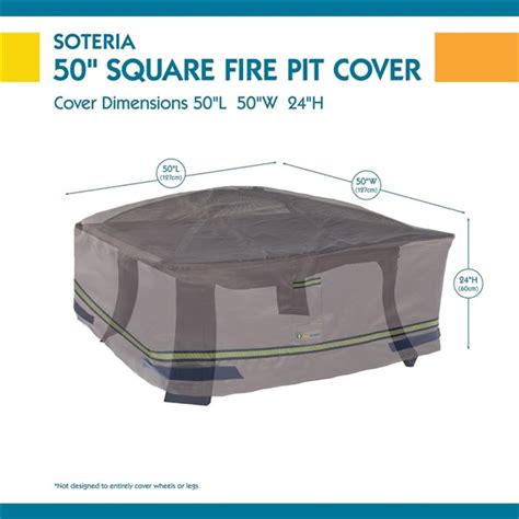 Like this fire pit seating. Duck Covers Soteria Rain Proof Square Fire Pit Cover - 50 ...