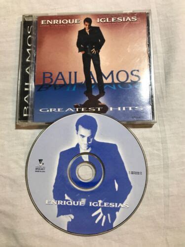 Bailamos Greatest Hits By Enrique Iglesias CD 1999 BUY 2 GET 1 FREE
