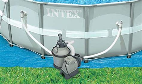Intex Krystal Clear Sand Filter Pump For Above Ground