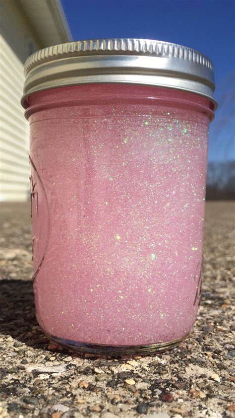 Soft Pink Glitter Jar Meditation Jar Calming Jar Relaxation Jar