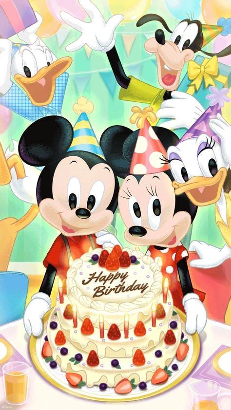 90 Disney Happy Birthday Ideas In 2020 Disney Birthday Disney