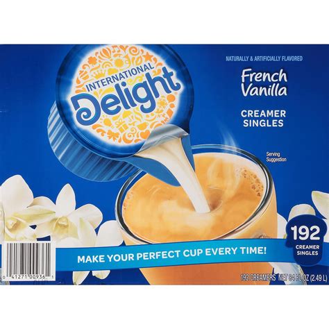 International Delight French Vanilla Creamer Liquid 192 Ct