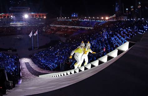 Olympics 2018 Opening Ceremony Peace In Motion Kicks Off Pyeongchang