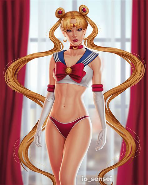 Sailor Moon Swimsuit By Iosensei On Deviantart