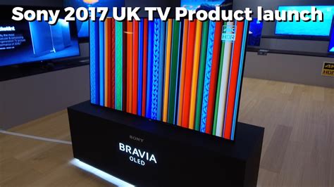 Sony A1 Oled Ces 2017 Sony S Bravia Oled A1e Television Is Freaking