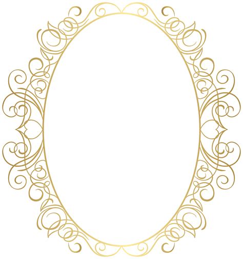 Decorative Oval Frame Clipart 10 Free Cliparts Download Images On