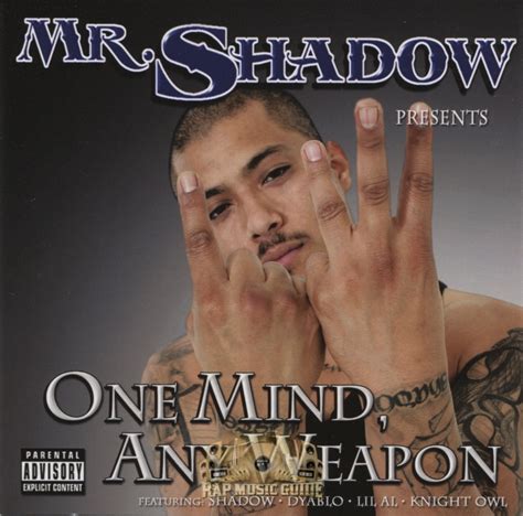 Mr Shadow One Mind Any Weapon Cd Rap Music Guide