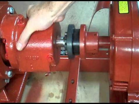coupling alignment base mount pump armstrong bell gossett taco aurora paco gould patterson youtube