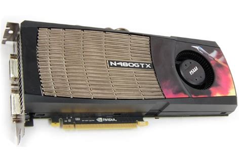 Nvidia Geforce Gtx 480 Cena Opinie Cechy Dane Techniczne