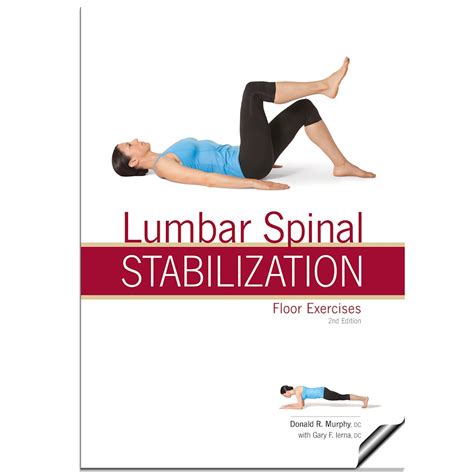 Back Stabilization Exercises Book For Home Exercise Program