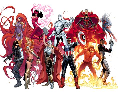 Avengers Now Teaser By Sara Pichelli And Laura Martin Comic Art Community Gallery Of Comic Art