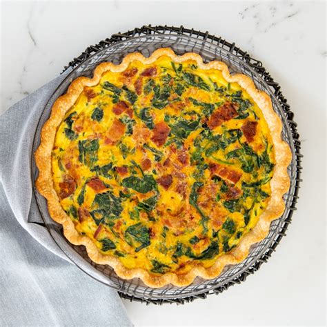 Spinach And Bacon Quiche Relish