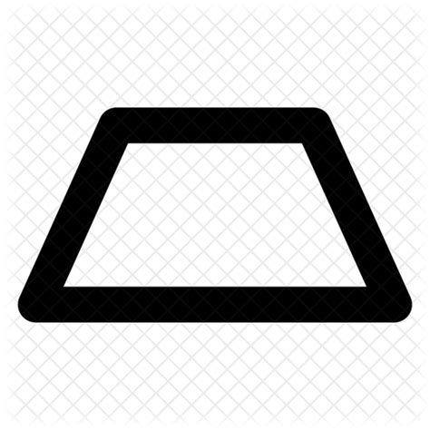 Trapezoid Icon Download In Line Style