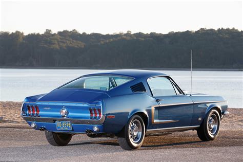 Acapulco Blue 1968 Ford Mustang Cobra Jet Has Tasca Provenance And Date