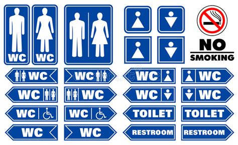 Signs And Symbols Stock Vector Illustration Of Rest Lavatory 5728182