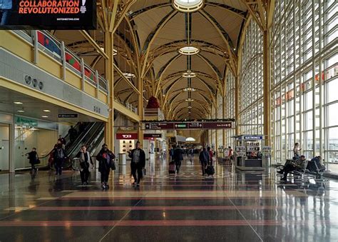 Terminal At Ronald Reagan Washington National Airport In Arlington