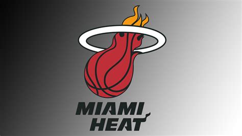 Wordmark miami in black with white trim on a black background. Miami Heat Logo Wallpaper 2018 (70+ images)