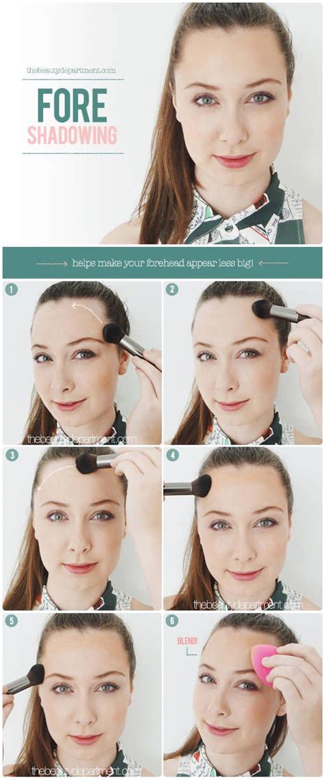 How To Make Your Forehead Smaller With Makeup