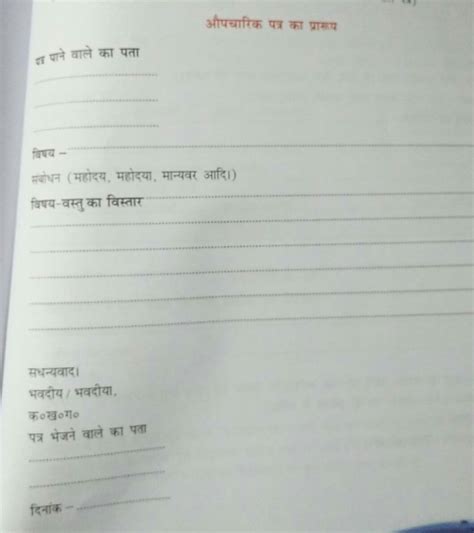 I Wanted To Know Format Of Hindi Diary Entry