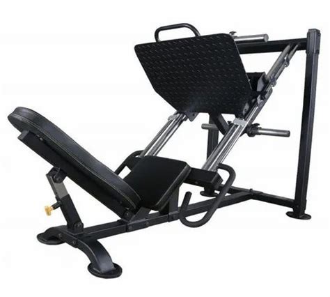 Manual 45 Degree Leg Press Machine For Gym Seat Material Rexine At