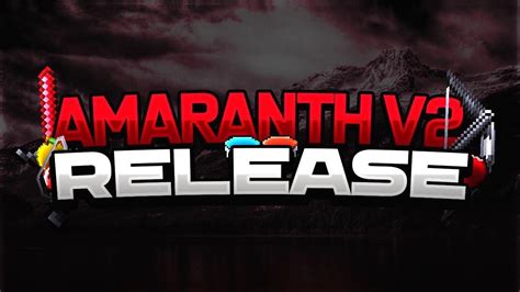 Amaranth V2 Pvp Texture Pack Release Fps Friendly Youtube