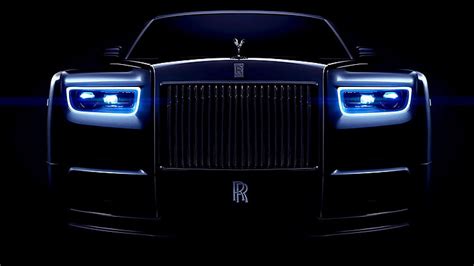 Hd Wallpaper Car Black Car Rolls Royce Phantom Vehicle Luxury
